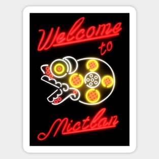 Welcome to Mictlan Sticker